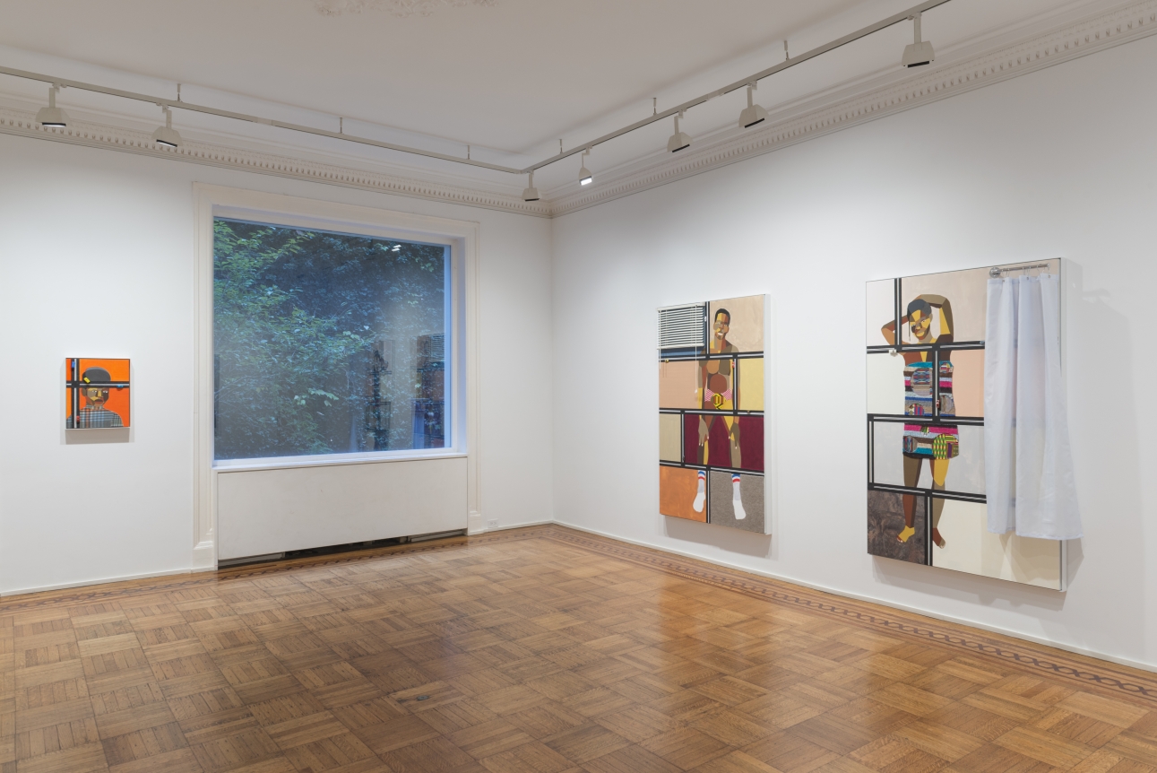 Derrick Adams: Figures in the Urban Landscape Installation View