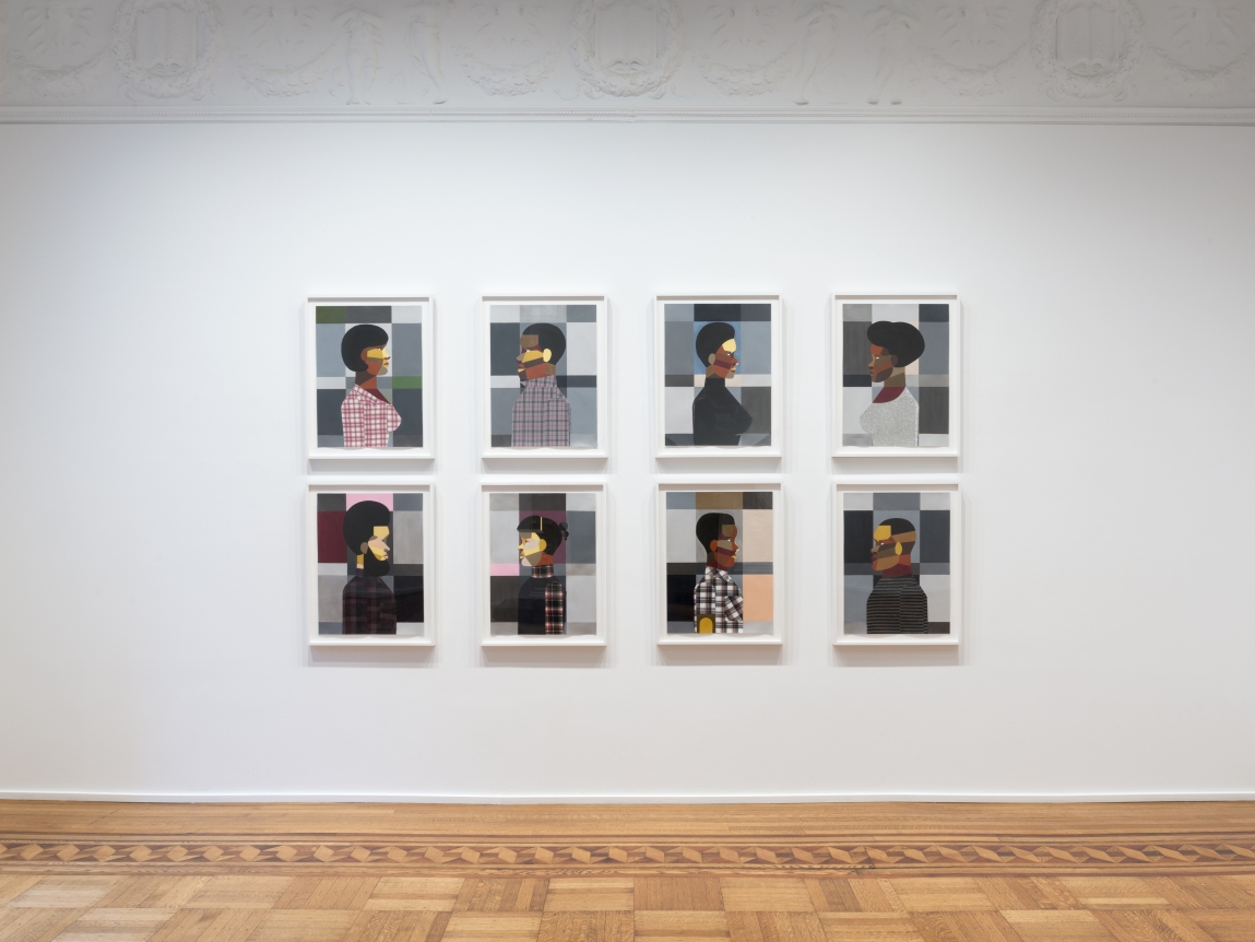 Derrick Adams: Figures in the Urban Landscape Installation View