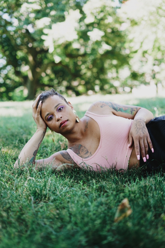 Photograph by Texas Isaiah from 2019 titled "Tourmaline". Edition of 3.