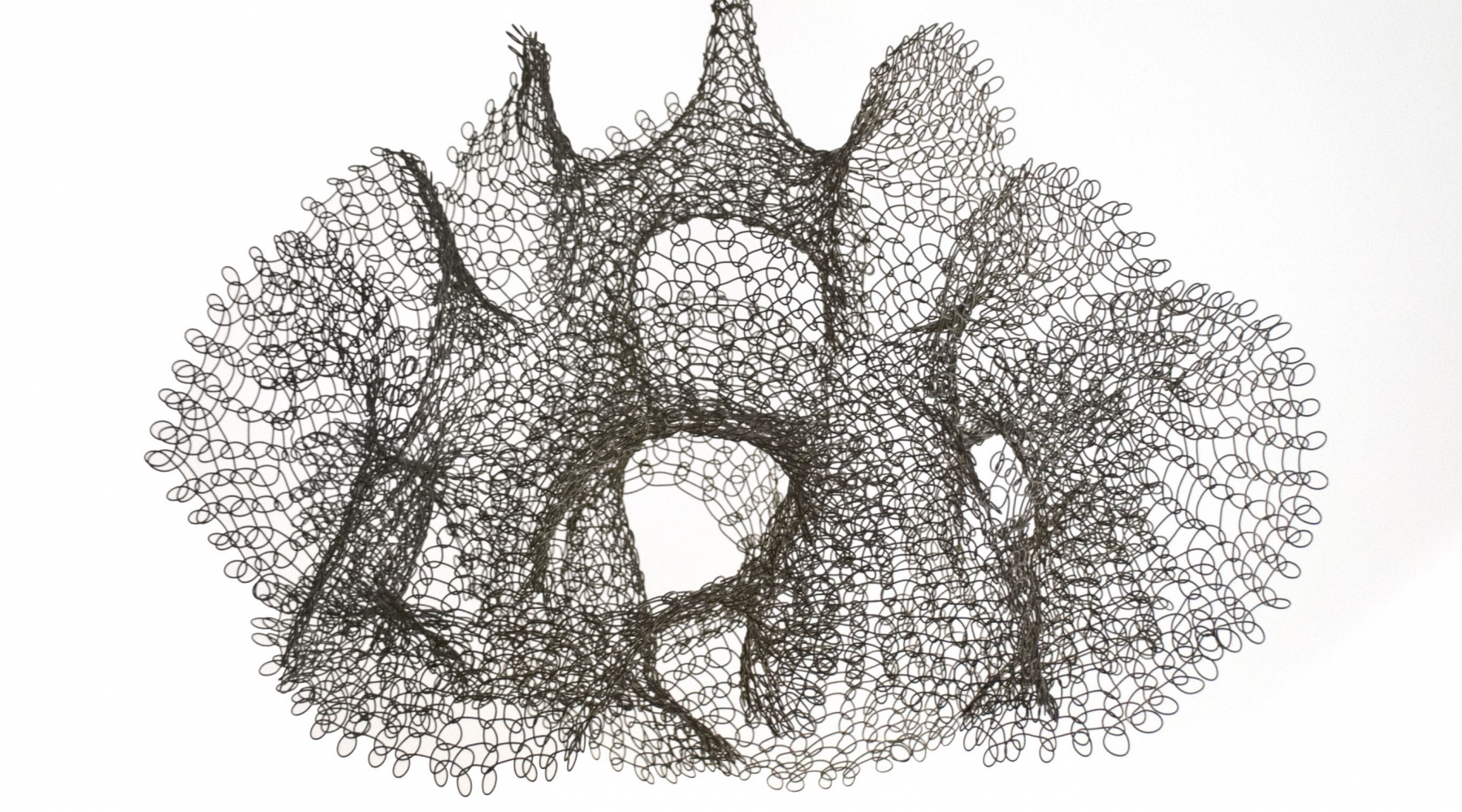 RUTH ASAWA, Untitled (s.191, hanging single section open windows form), c. 1965