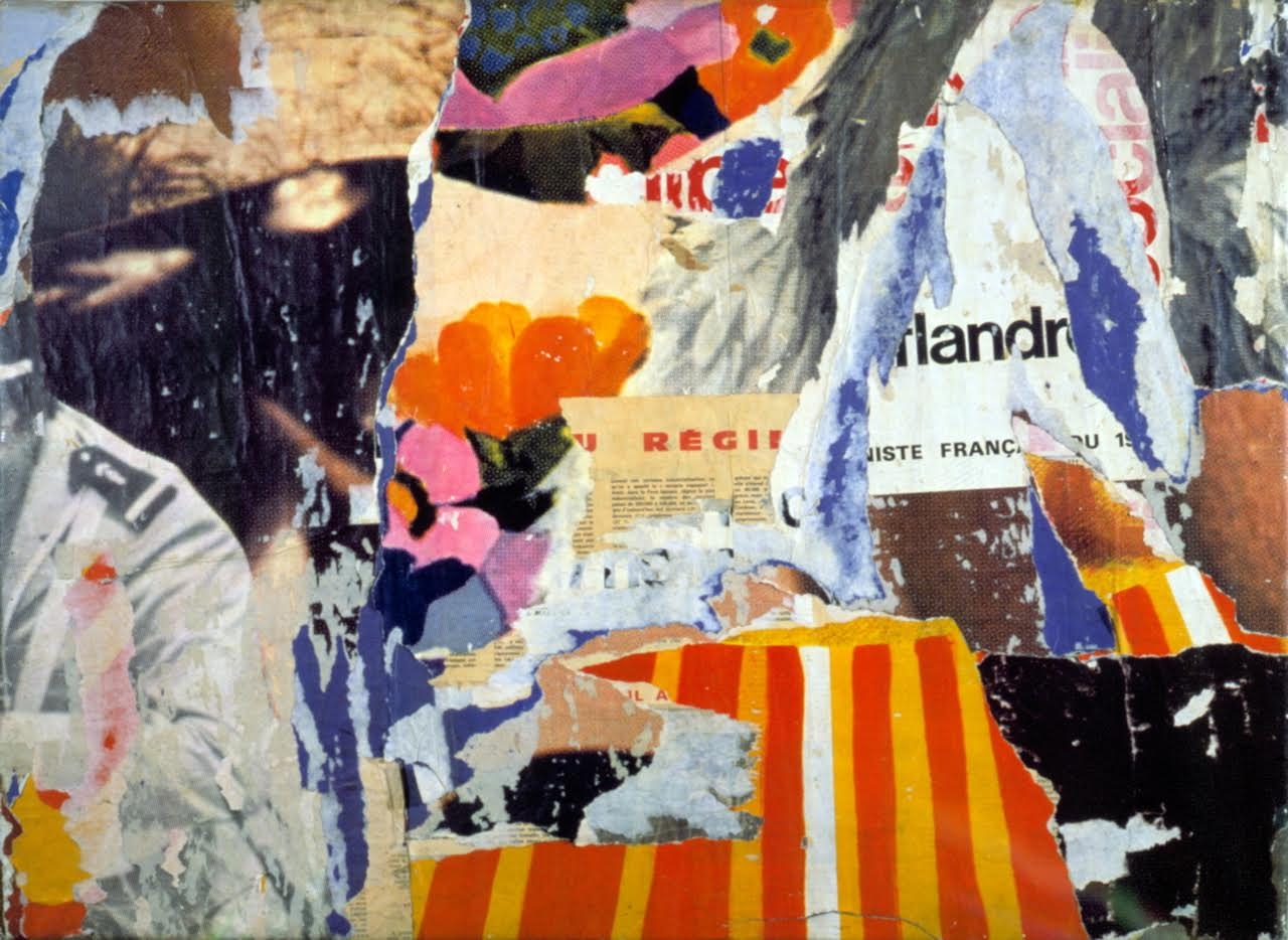 JACQUES VILLEGLE, Rue de Flandre, 1971
