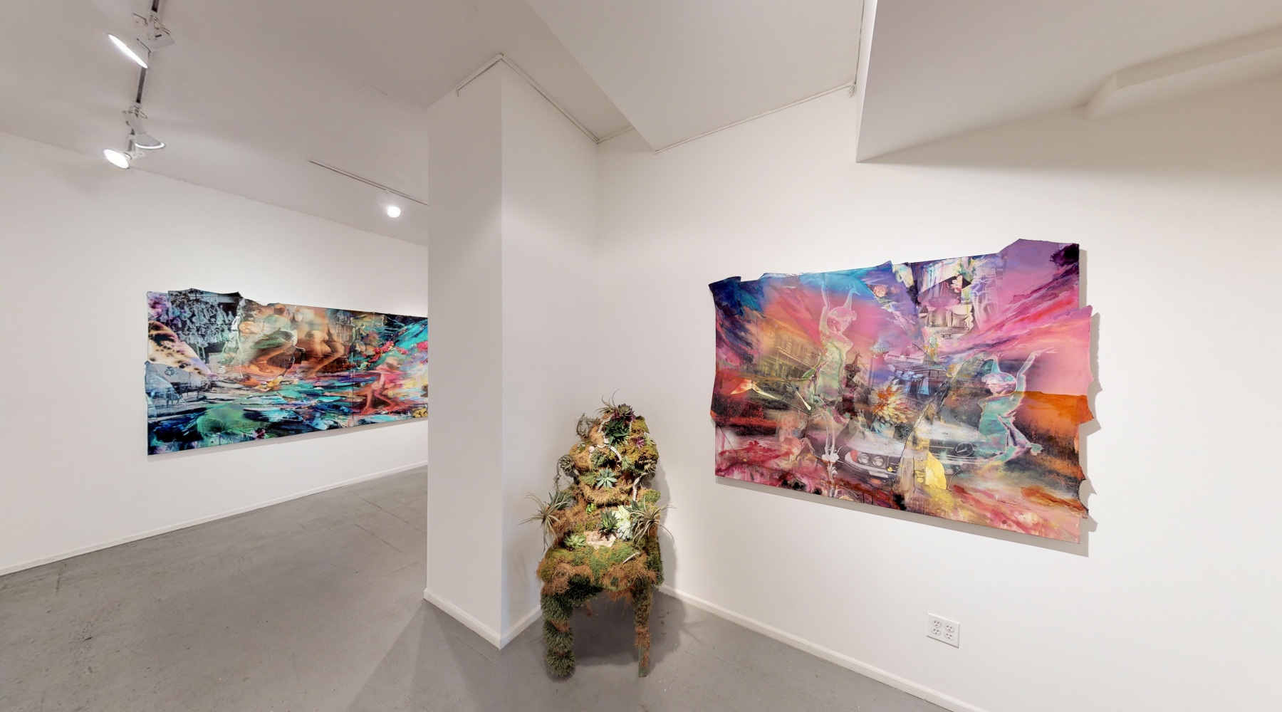 Natalie Collette Wood, "Splendour" on view through 10/6/19