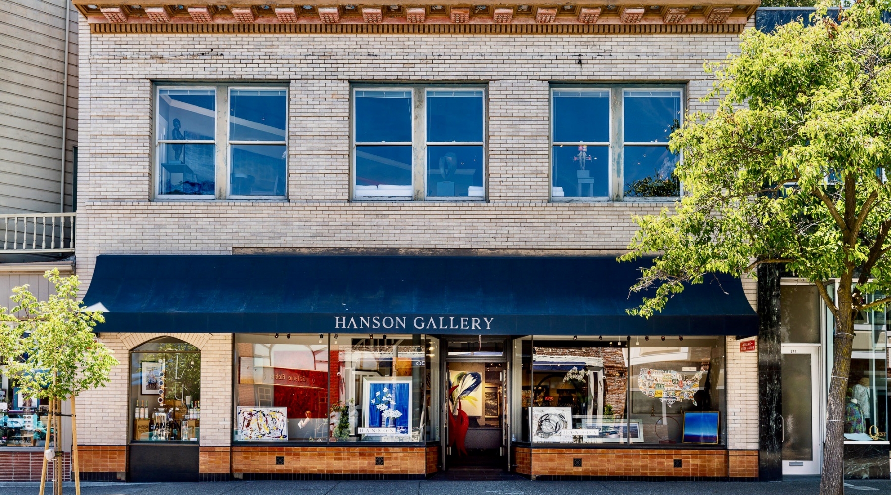 Welcome to Hanson Gallery Fine Art. Personal appointments available by email at judy@hansongalleryfineart.com or Phone Appointments at 415 332-1815