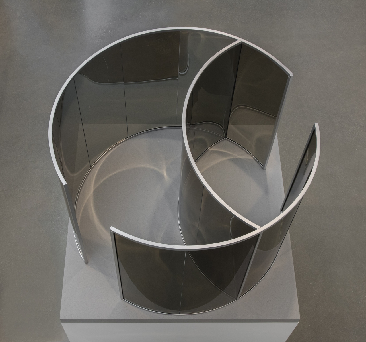 Dan Graham - Bisected Circle