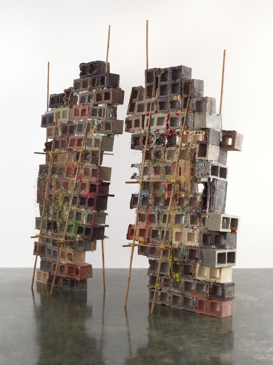 Elliott Hundley, her house smouldering