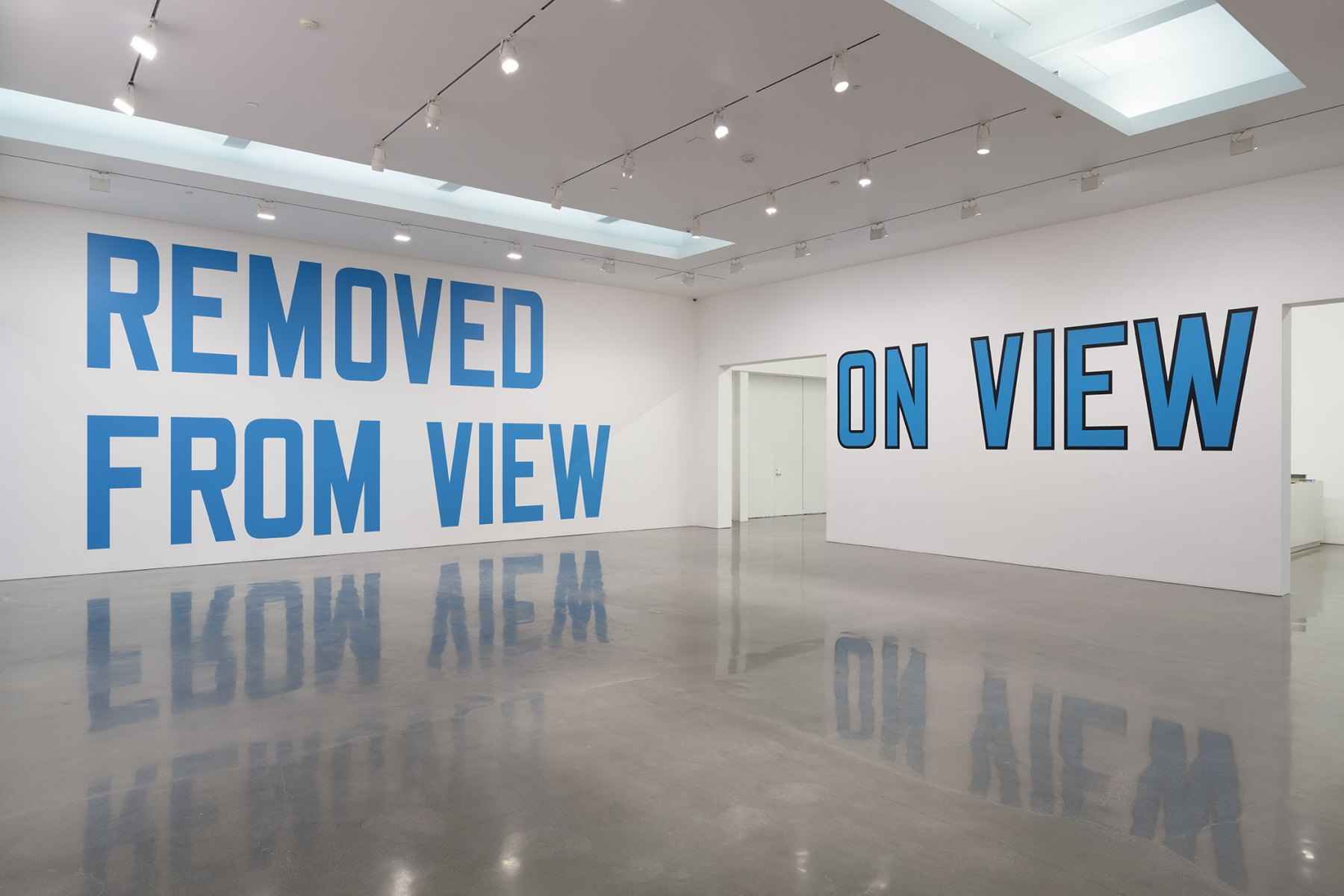 Lawrence Weiner - On View