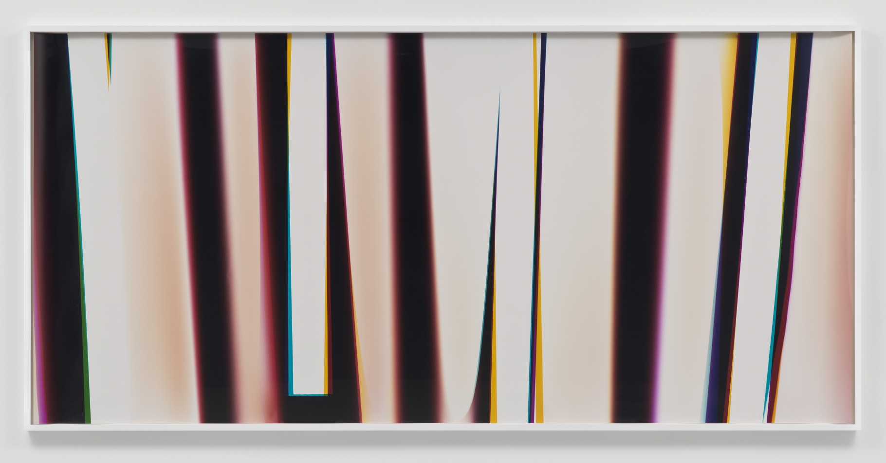Walead Beshty, White Curl