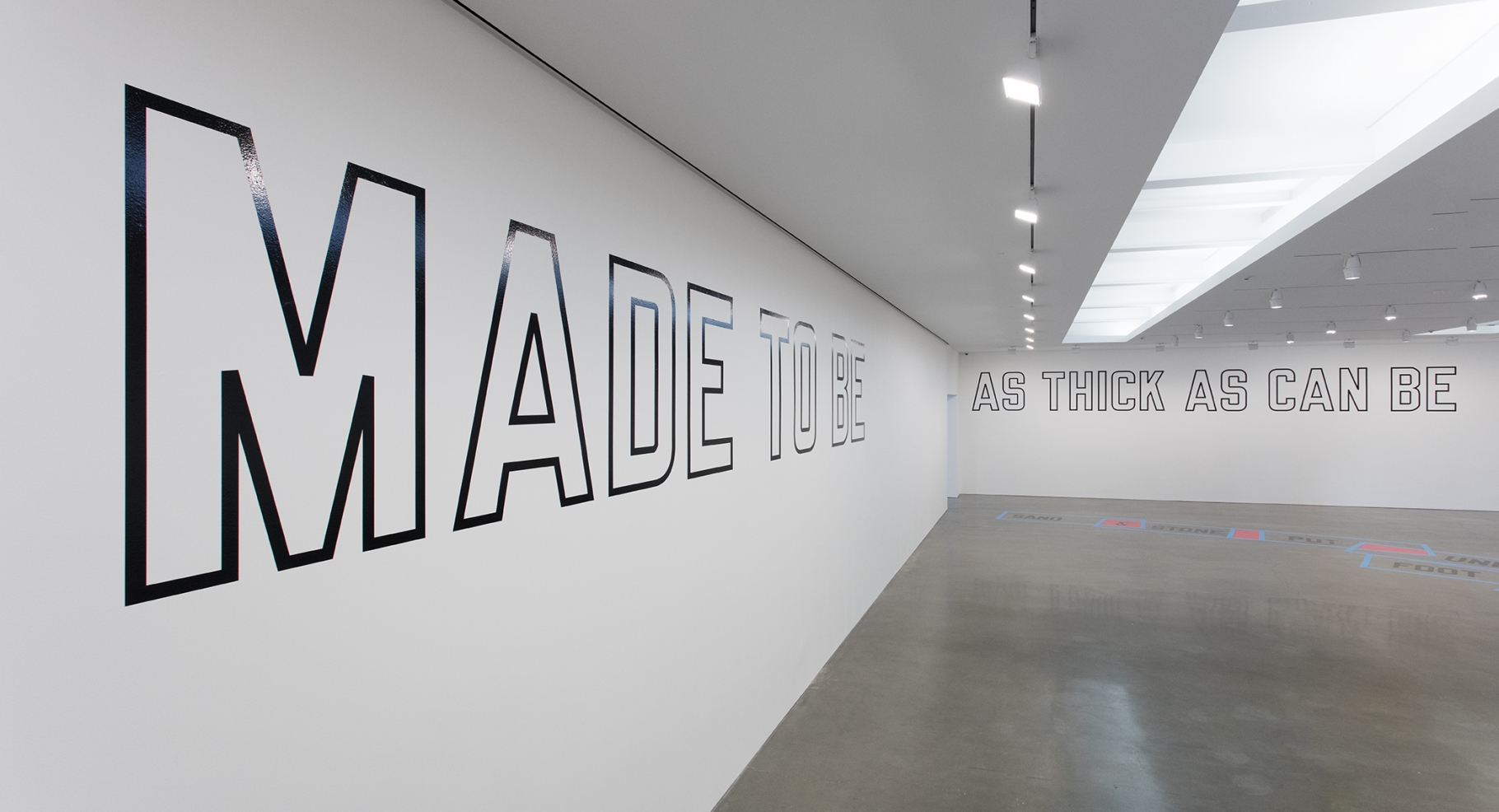 Lawrence Weiner - Made to Be