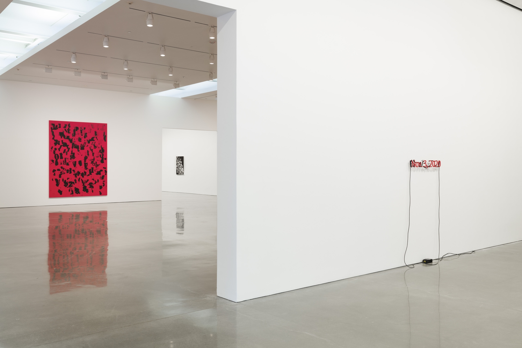 Glenn Ligon - Untitled (America)/Debris Field