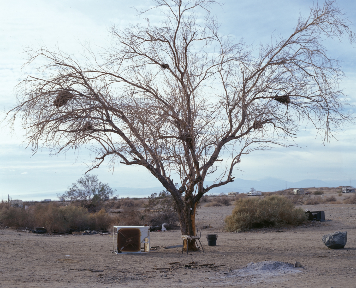 Doug Aitken - blow debris