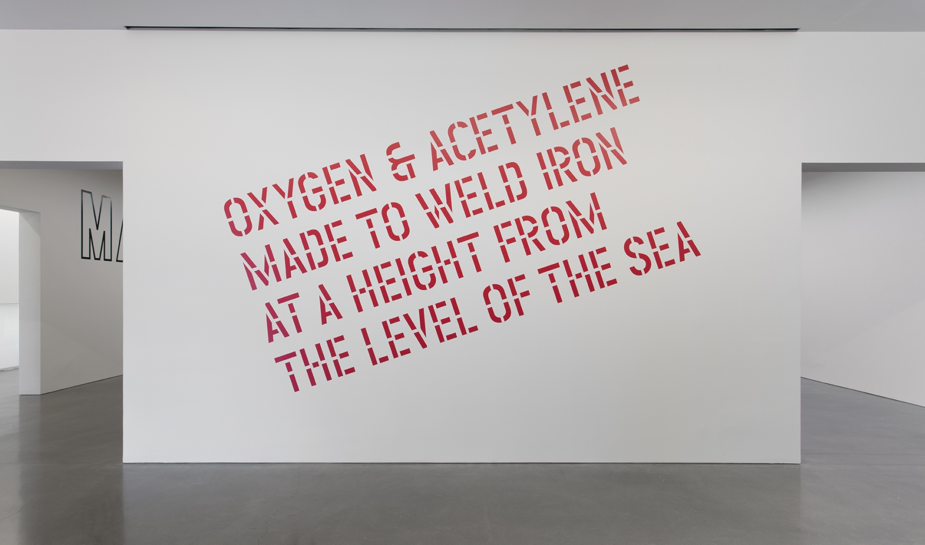 Lawrence Weiner - Made to Be