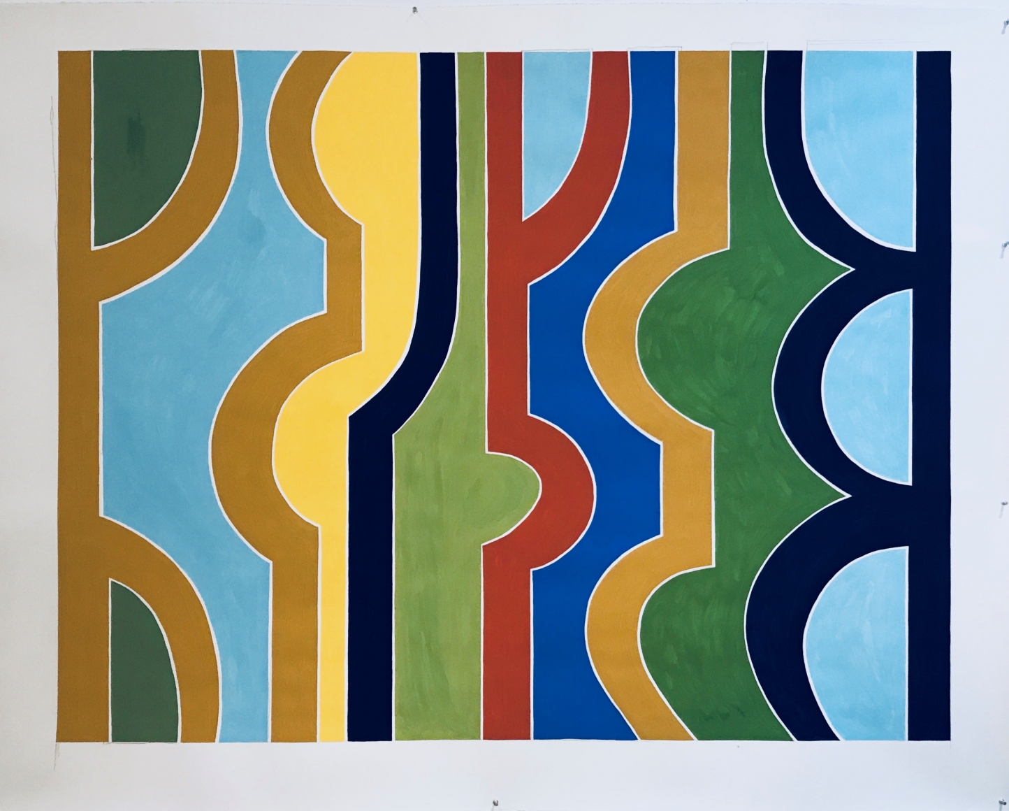 PATRICIA UDELL, #14 -- Large Composition III, 2019
