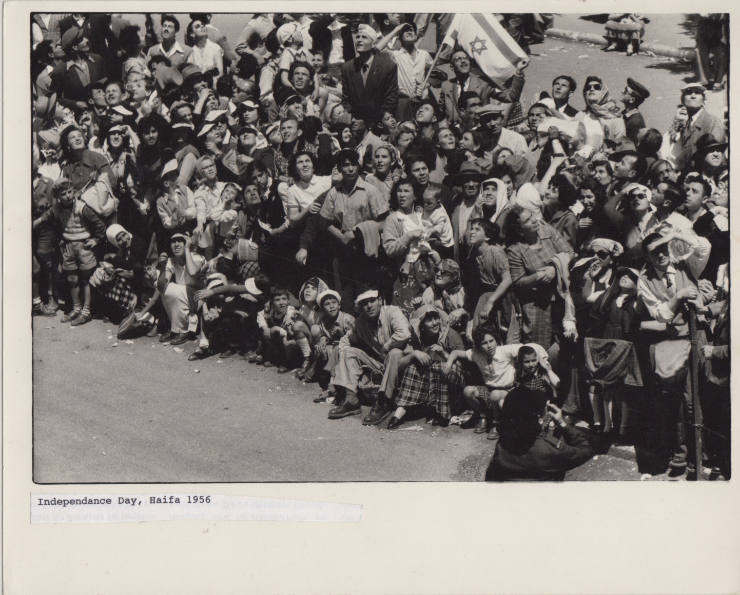 MICHA BAR-AM, Independence Day, Haifa, 1956