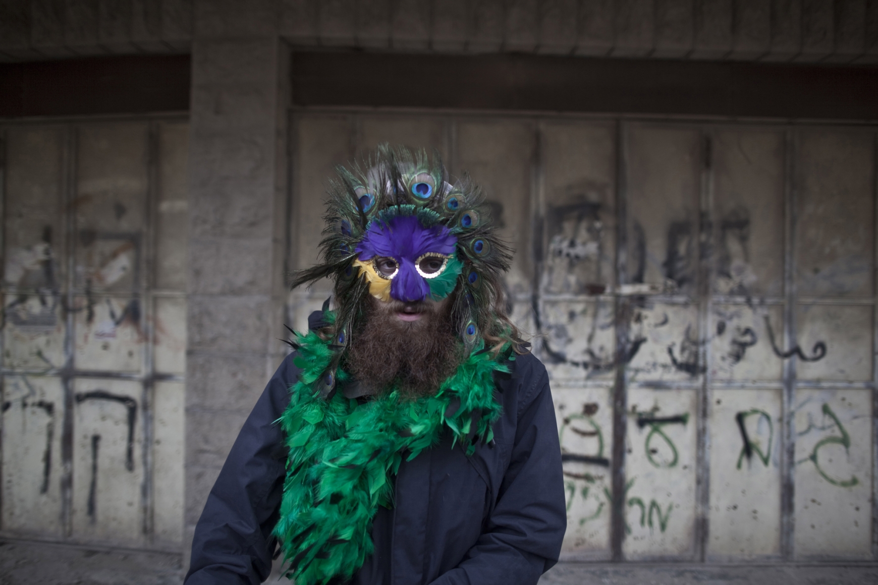 Pavel Wolberg, Hebron (Purim), 2010, C-print