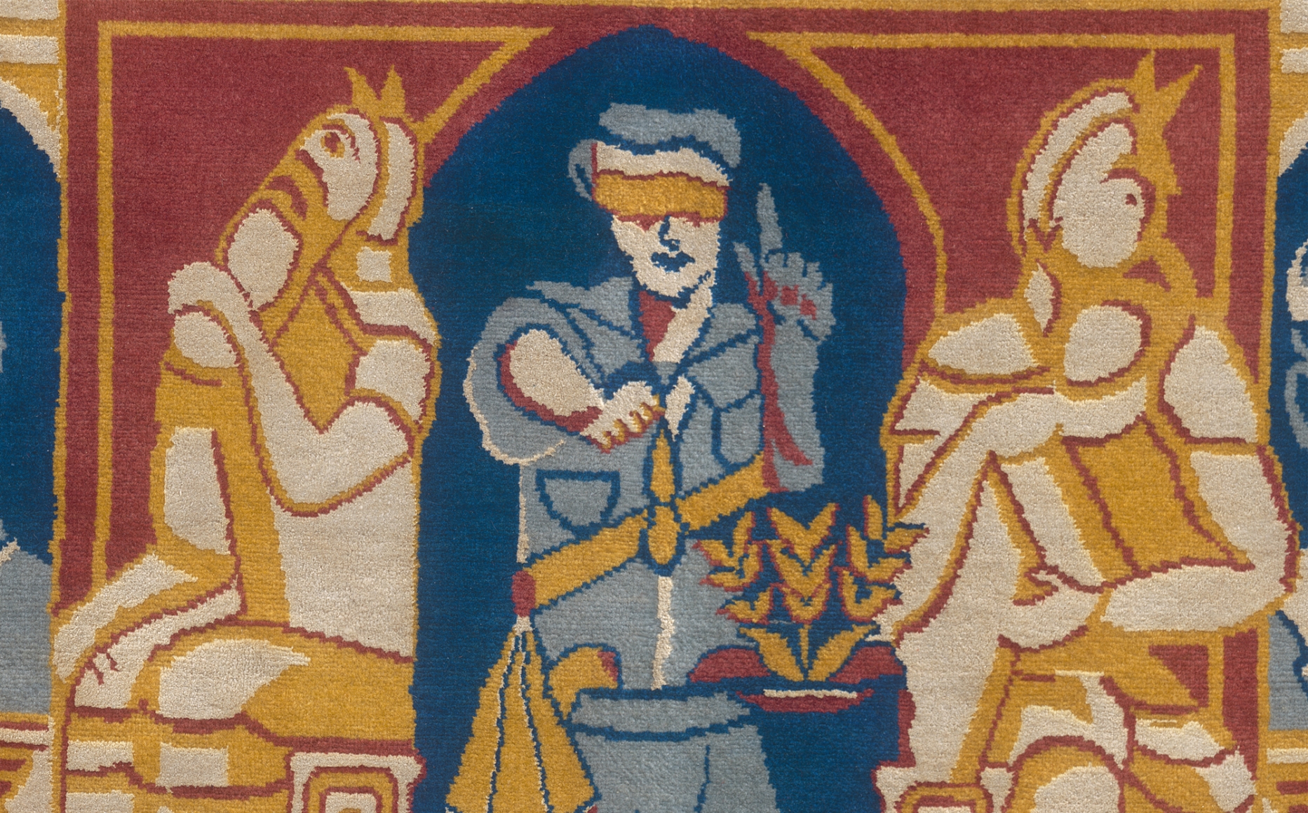 IDO MICHAELI, Bank Hapoalim Carpet (detail), 2015