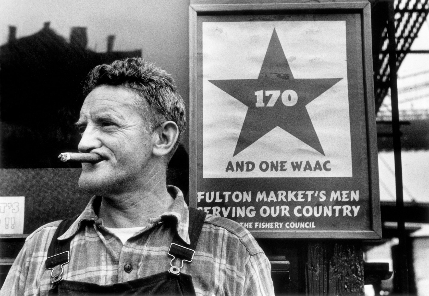 GLOUCESTER FISHERMAN AND FULTON FISH MARKET, 1943 Photography Archive