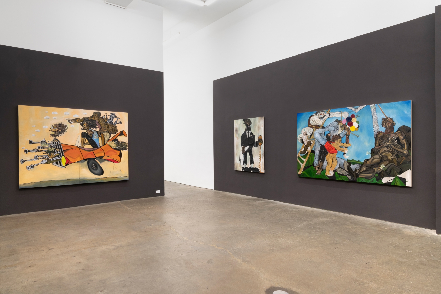 Jameson Green, installation view of Fiends' New Moon Ballet, 2021