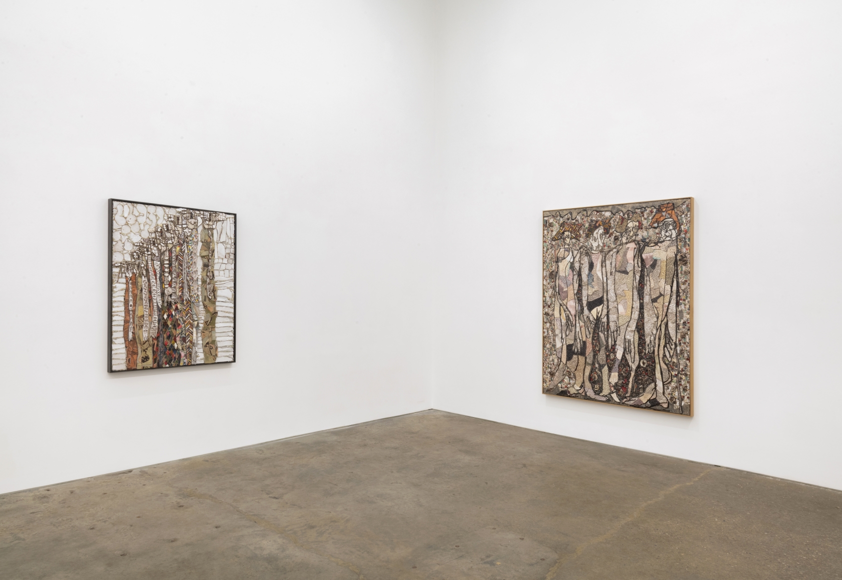 Installation view at Derek Eller Gallery, New York 