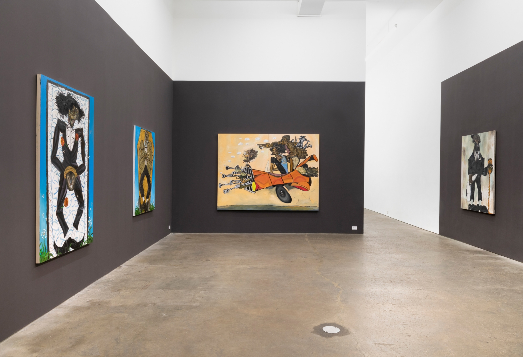 Jameson Green, installation view of Fiends' New Moon Ballet, 2021