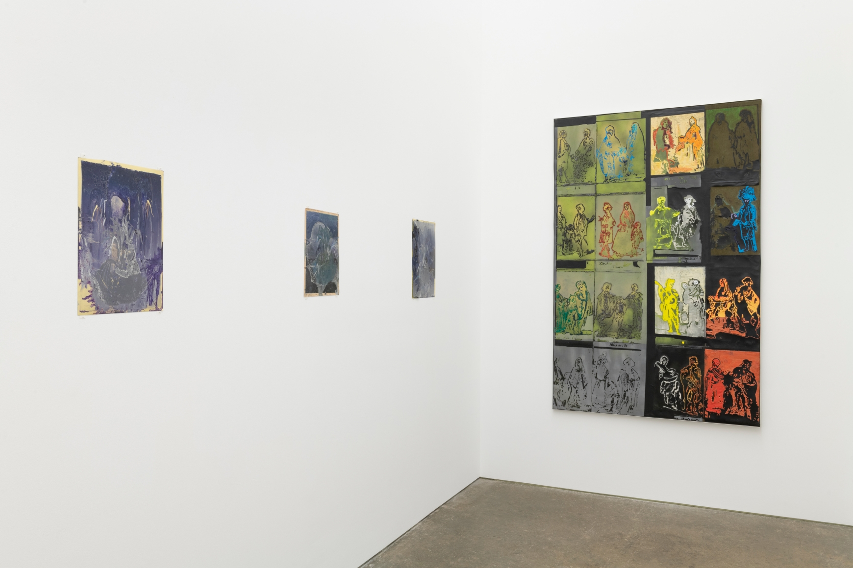 Kathia St. Hilaire & Austin Martin White "Celestial Transits", Installation view at Derek Eller Gallery, NY, 2021