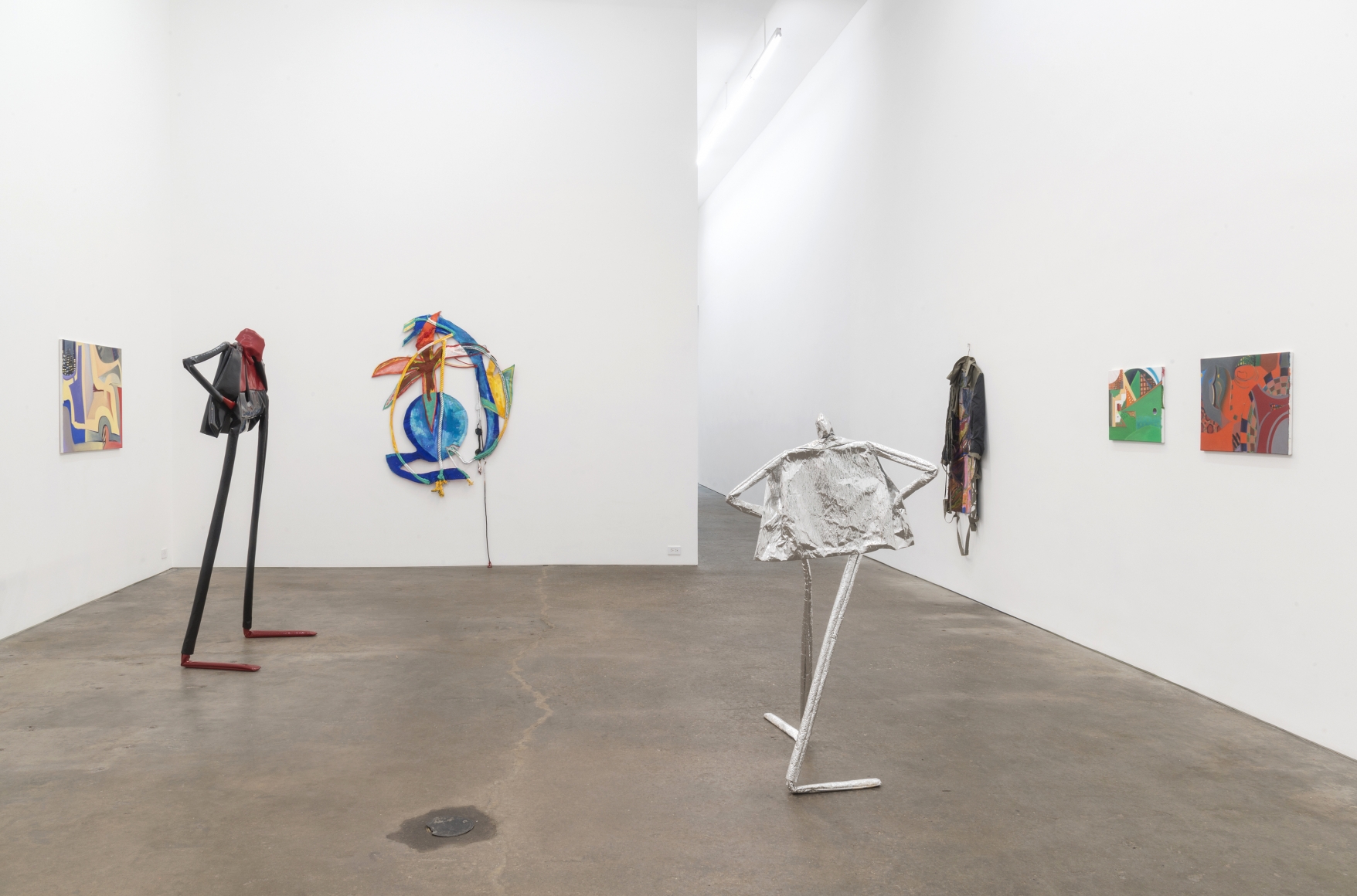 William King, Annabeth Marks, Annie Pearlman, Rachel Eulena Williams, installation view at Derek Eller Gallery, New York, 2018 