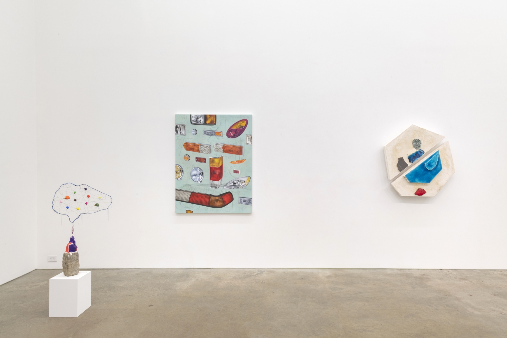 Heat Brain, installation view at Derek Eller Gallery, New York 