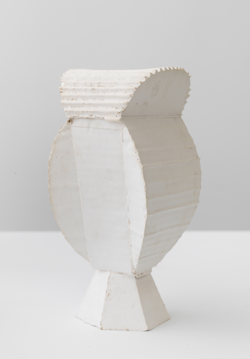 Monitor, 2017, cast plaster