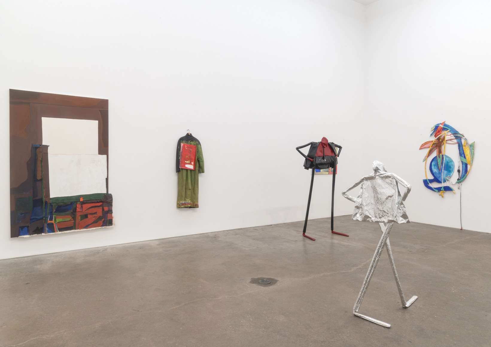 William King, Annabeth Marks, Annie Pearlman, Rachel Eulena Williams, installation view at Derek Eller Gallery, New York, 2018 