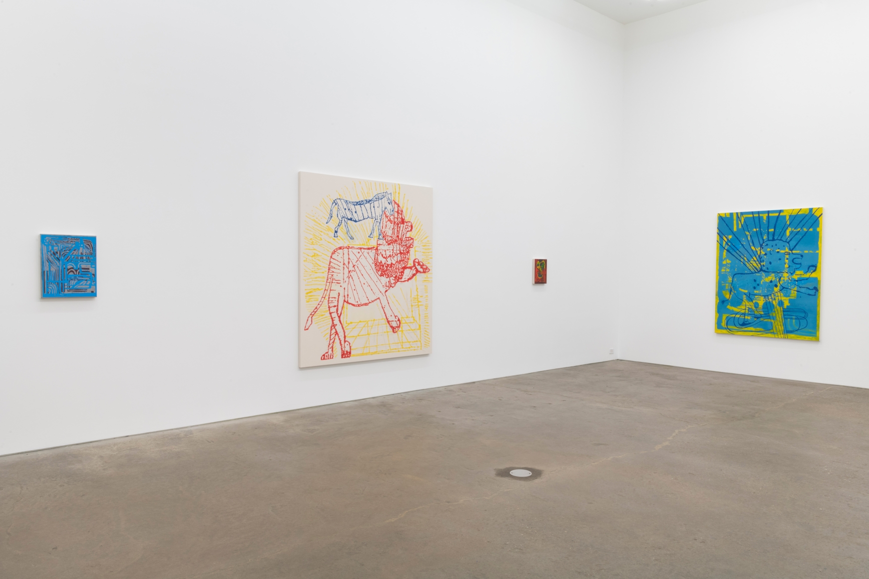 Installation view of Voyagers, April 29 – May 29, 2021