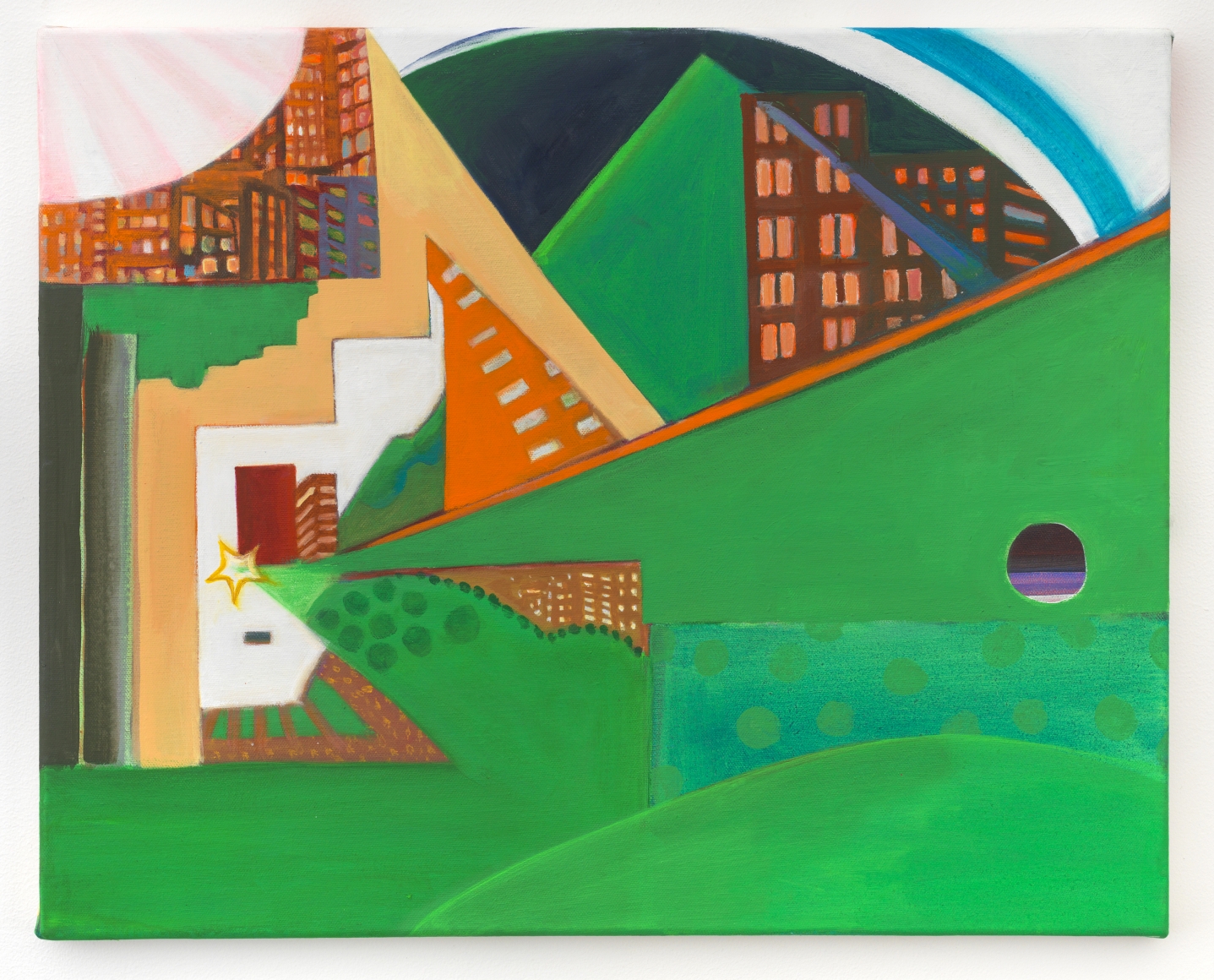 Annie Pearlman, Vertilted, 2018