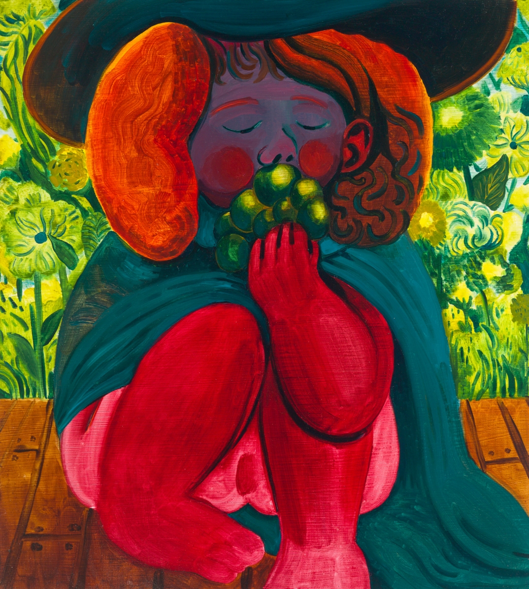Untitled, 2012 oil on masonite