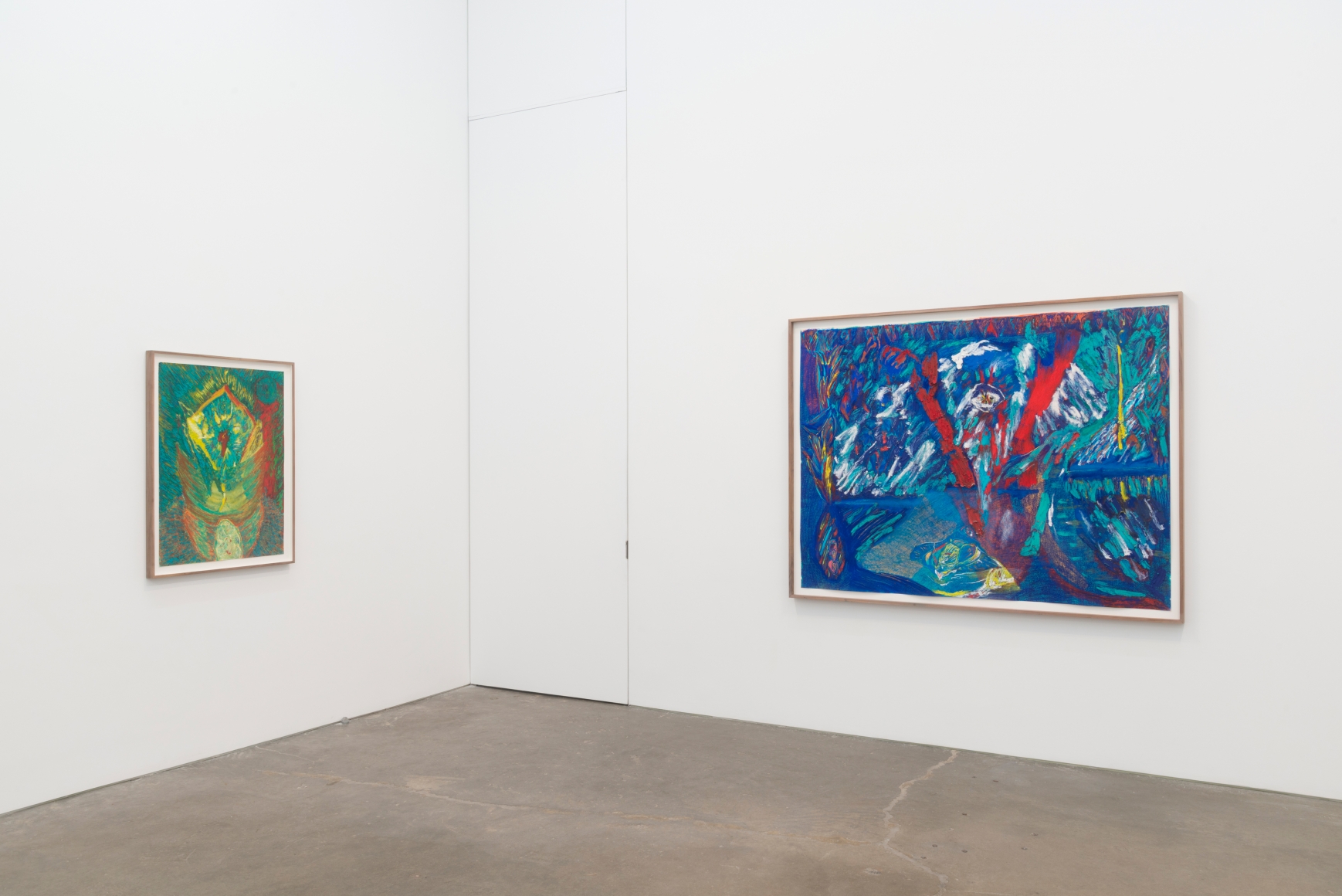 Mimi Lauter, Devotional Flowers, installation view at Derek Eller Gallery, New York