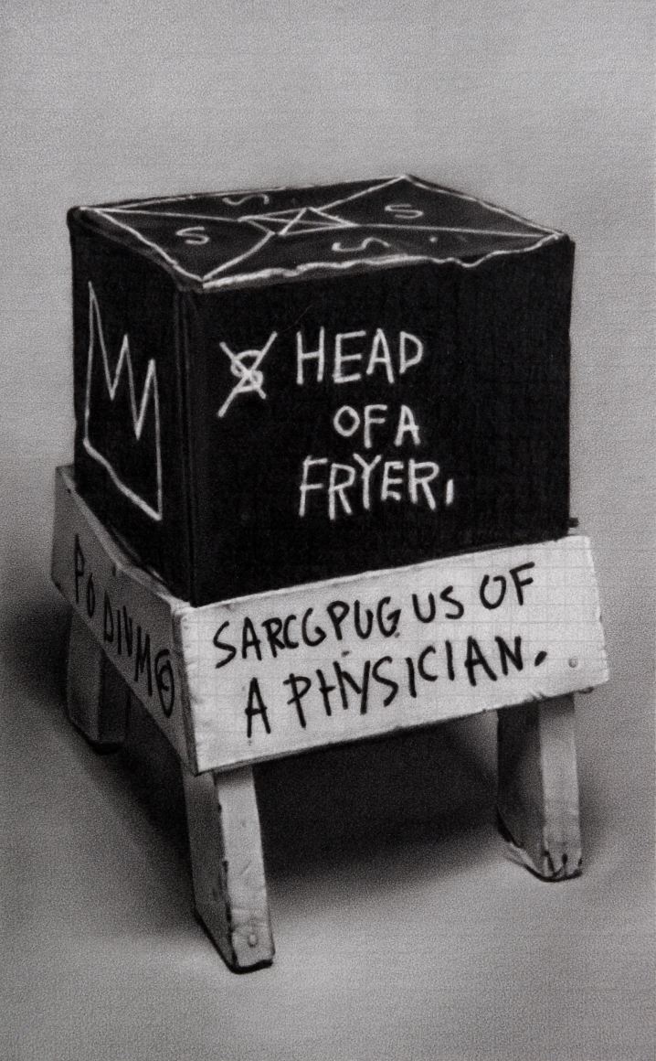 Jean-Michel Basquiat, Head of a Fryer, 2013