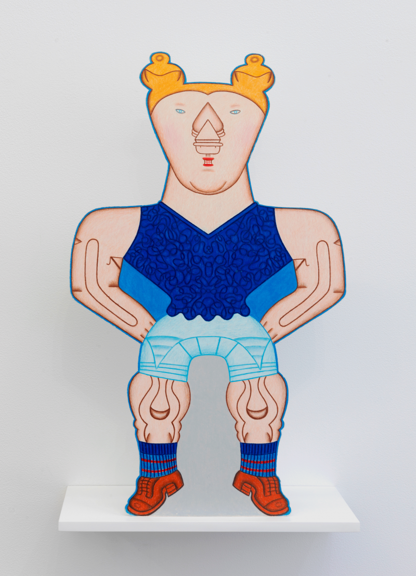 cardboard figure drawing