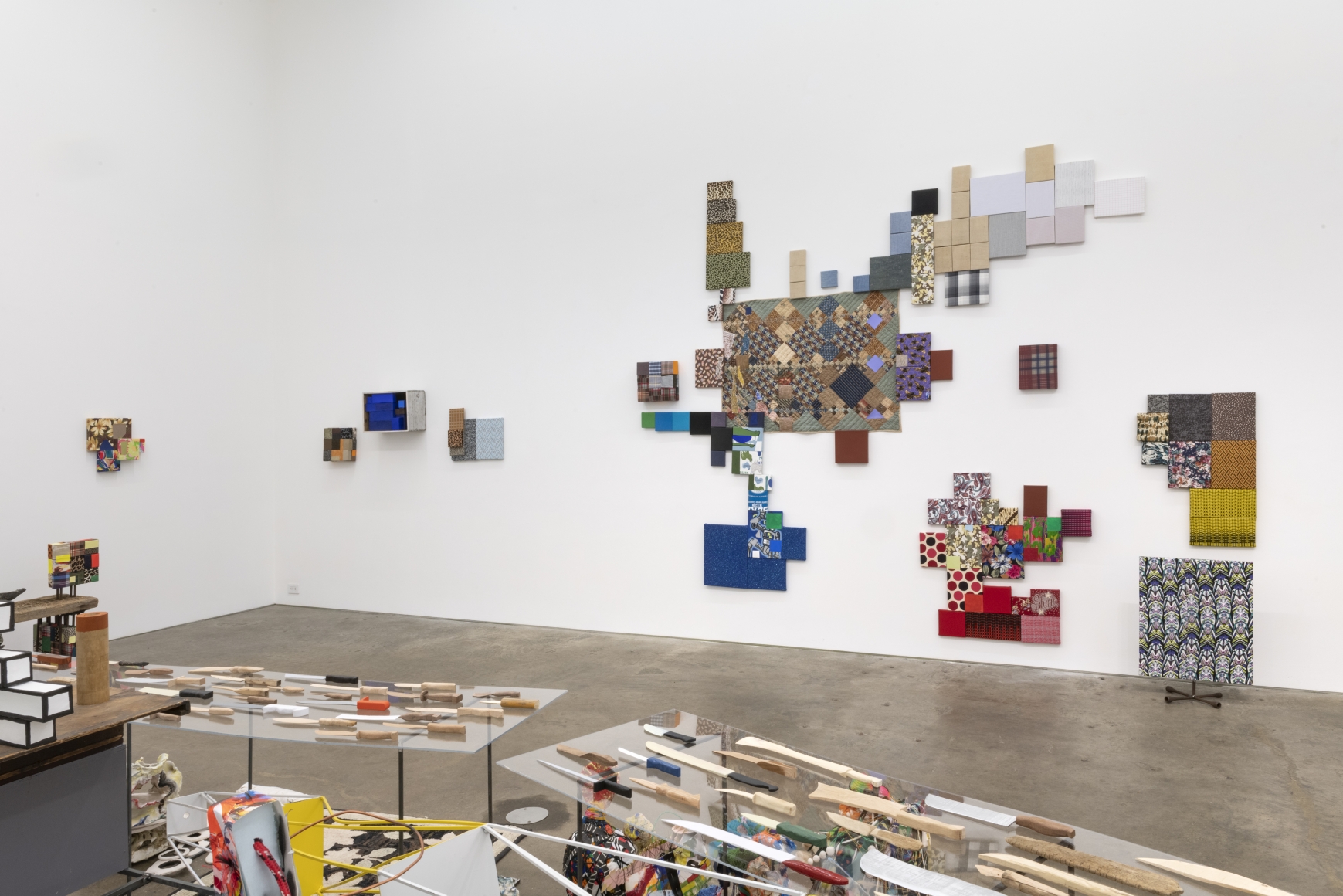 Nancy Shaver, fastness, slowness and Monstrous Beauty, installation view at Derek Eller Gallery