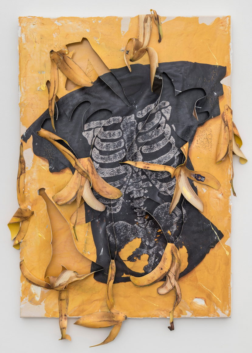 Double Exposure, 2019, inkjet transfer and acrylic on canvas, Permalac
