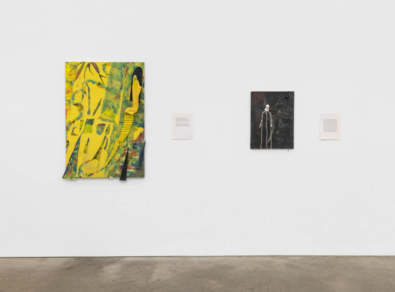 Tom Thayer, Make a Pinch Pot Out of Your Mouth, installation view at Derek Eller Gallery, New York