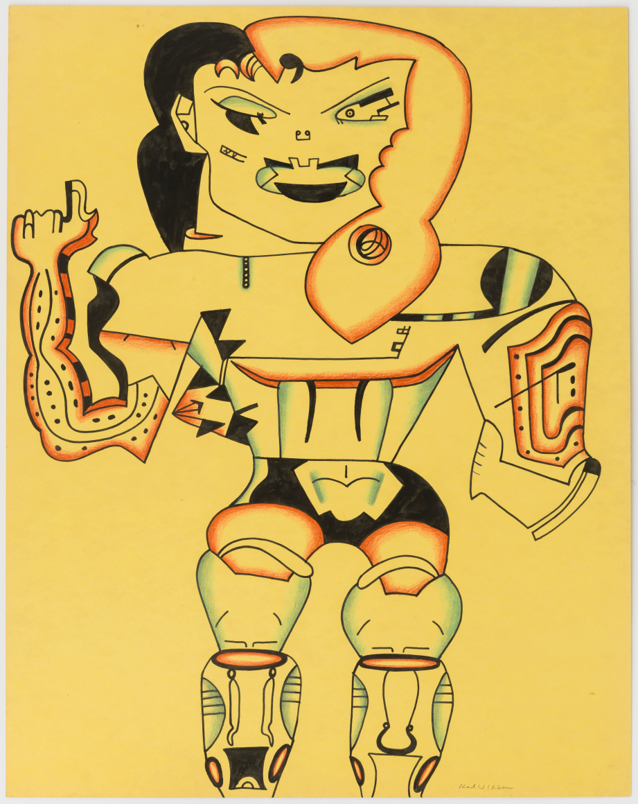 color yellow drawing