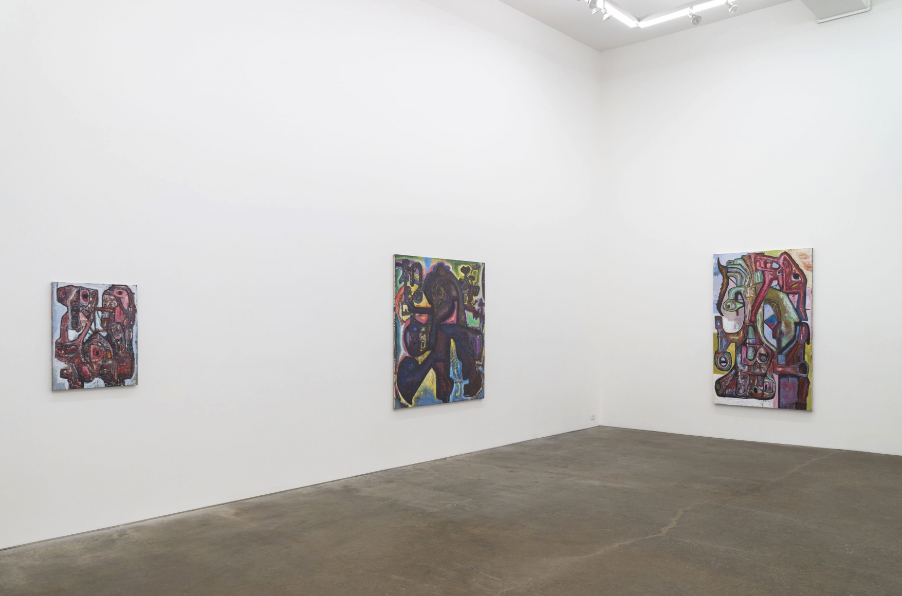 Steve DiBenedetto: Toasted with Everything, installation view at Derek Eller Gallery, New York, 2018