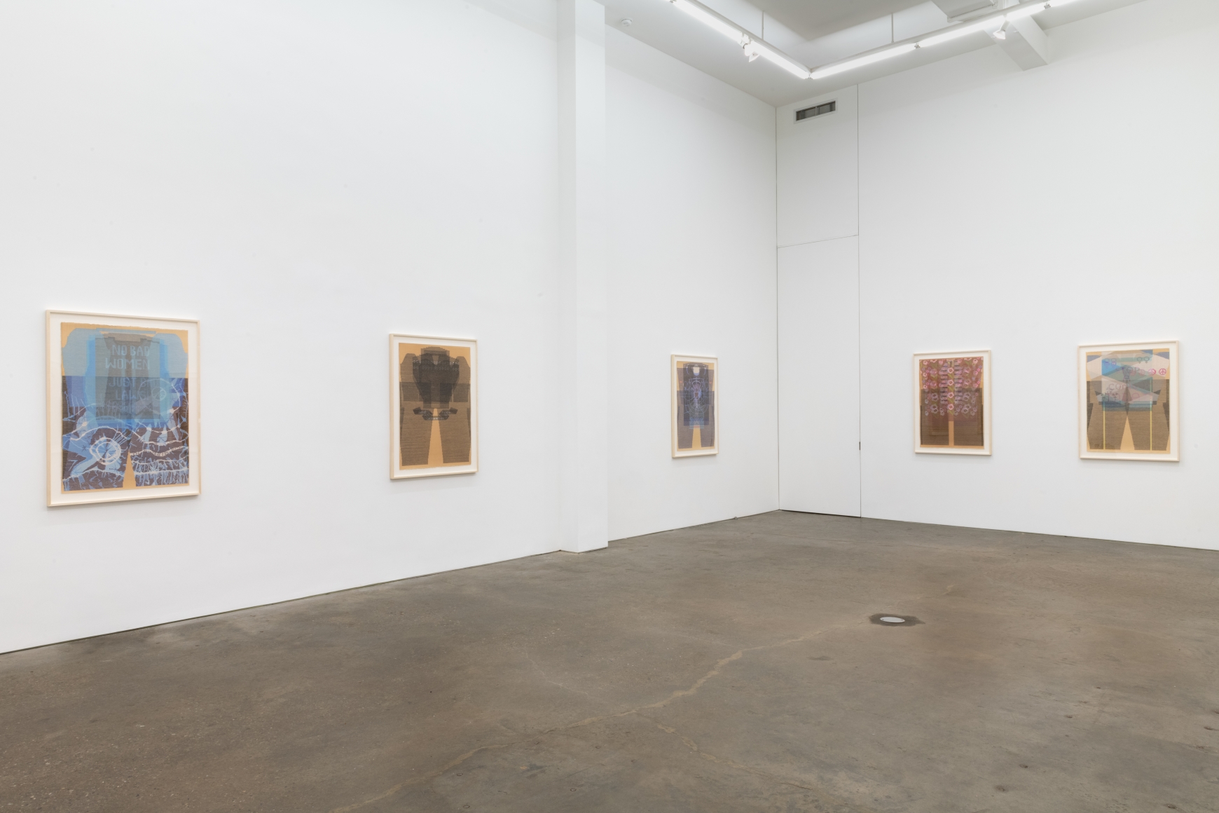 ELLEN LESPERANCE, Together We Lie in Ditches and in Front of Machines, installation view