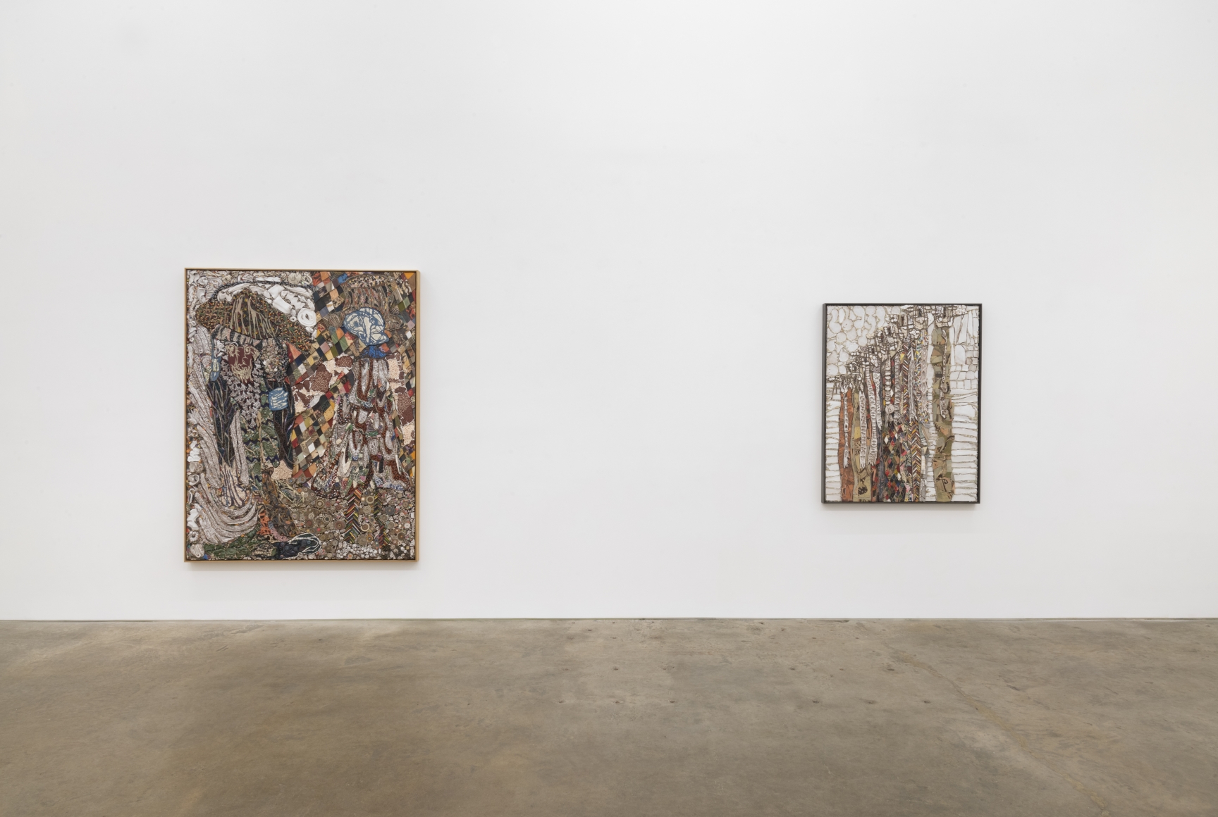 Installation view at Derek Eller Gallery, New York 