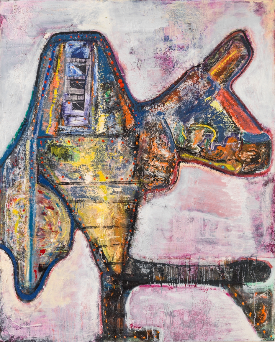 I, Robot, 2015, oil on linen