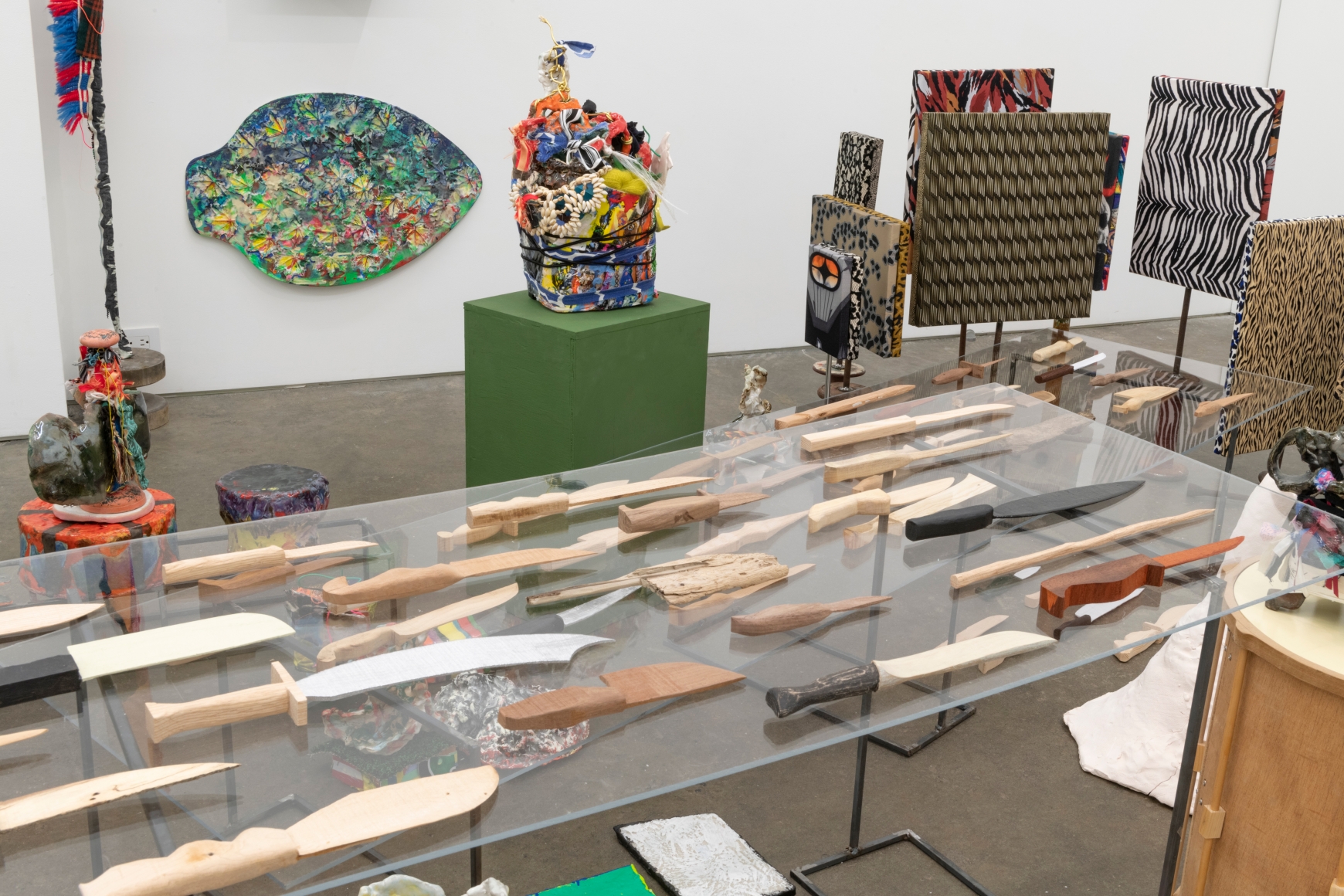 Nancy Shaver, Max Goldfarb, Sterrett Smith, Wolf Tones II, 2020, dimensions variable