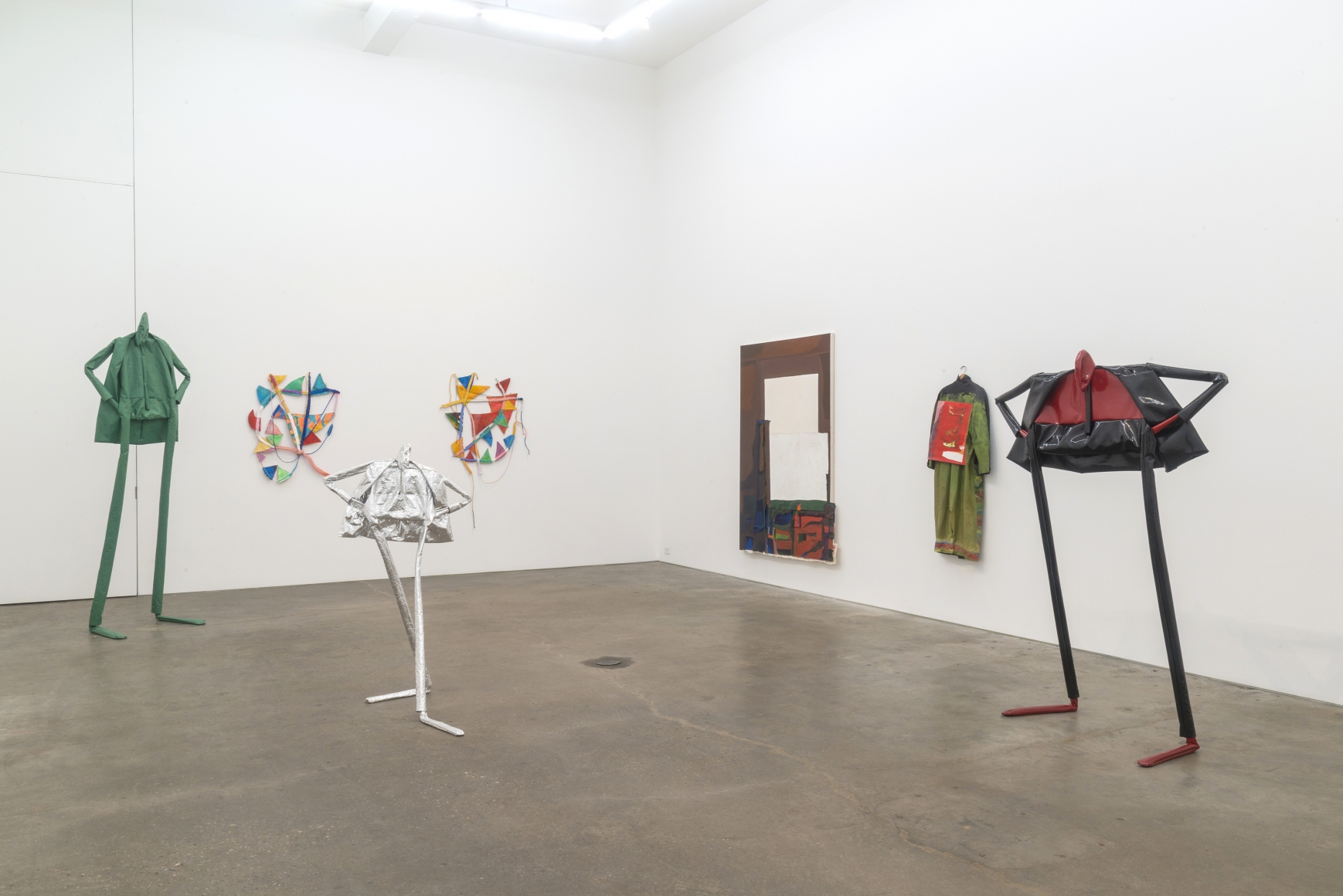 William King, Annabeth Marks, Annie Pearlman, Rachel Eulena Williams, installation view at Derek Eller Gallery, New York, 2018 