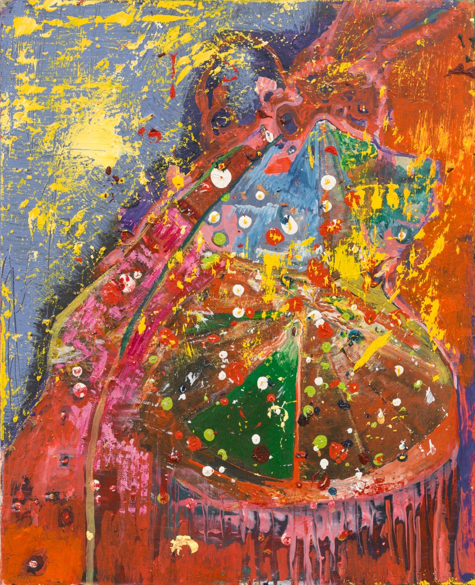 Biodynamic Radiation, 2015, oil on linen