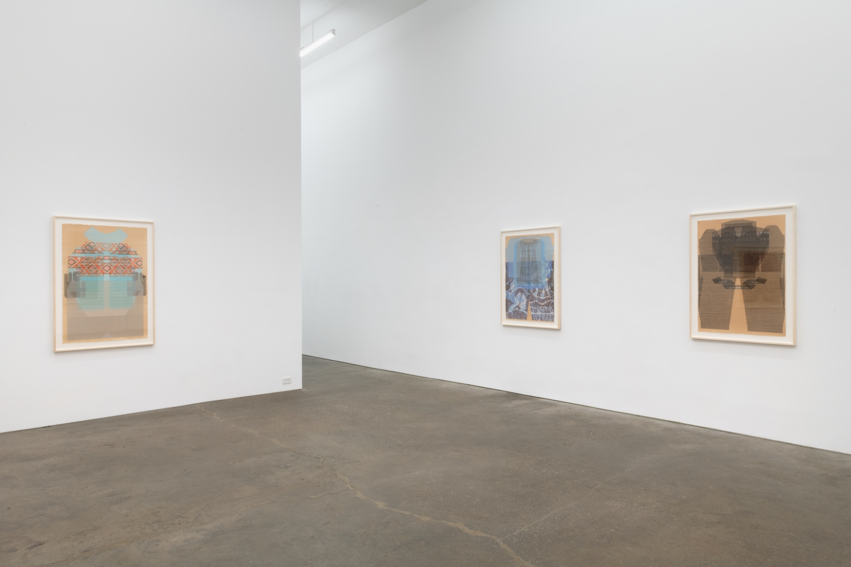 ELLEN LESPERANCE, Together We Lie in Ditches and in Front of Machines, installation view