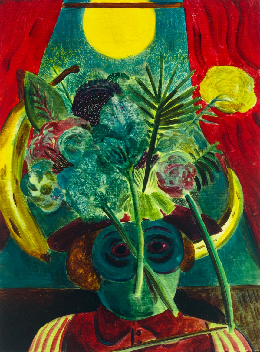 Untitled, 2012 oil on masonite