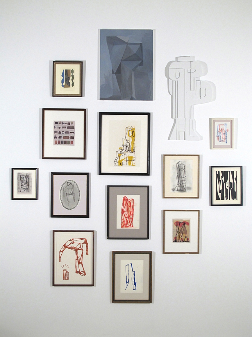  installation view at Derek Eller Gallery, 2012
