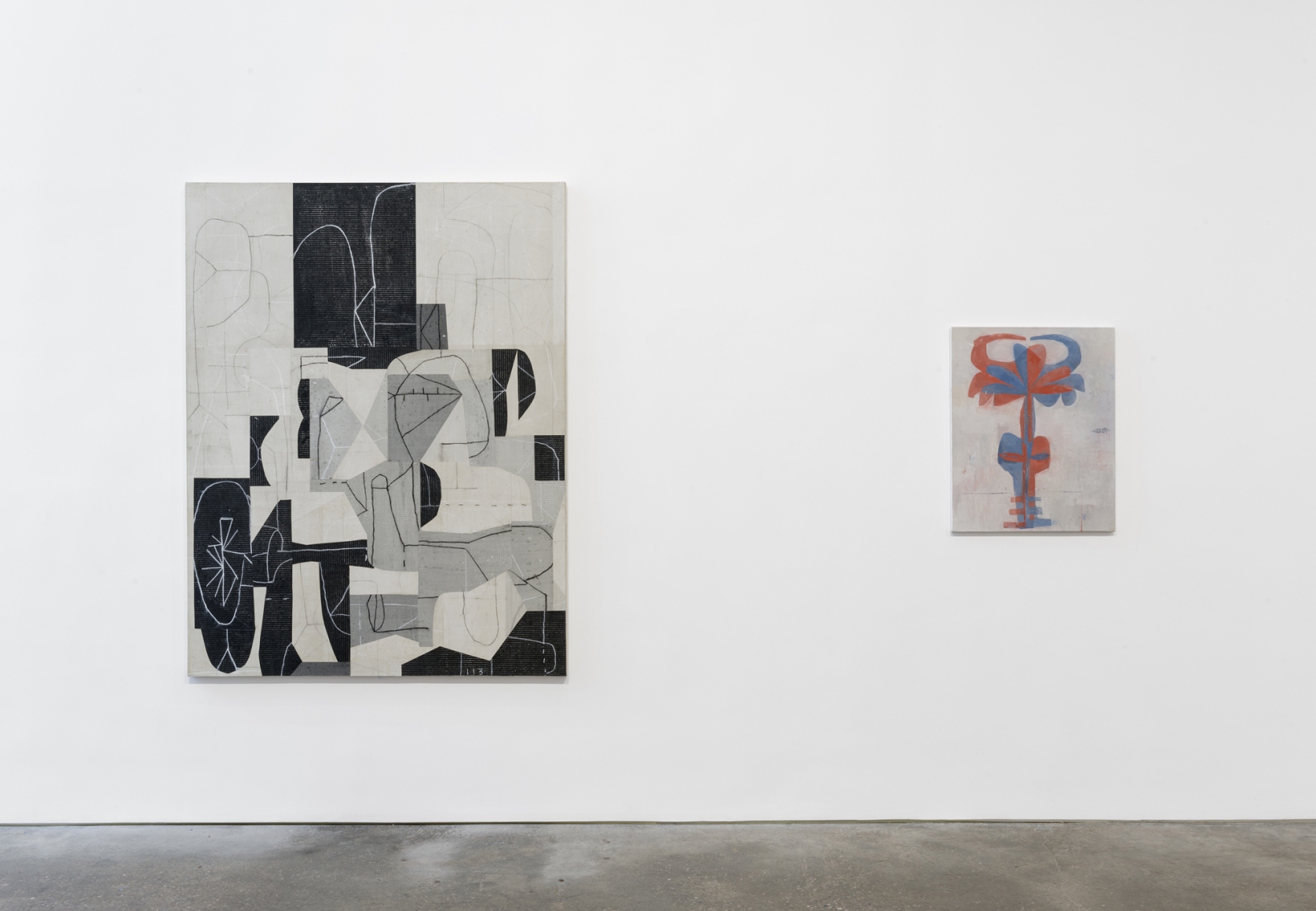 Whiting Tennis, installation view at Derek Eller Gallery, New York 