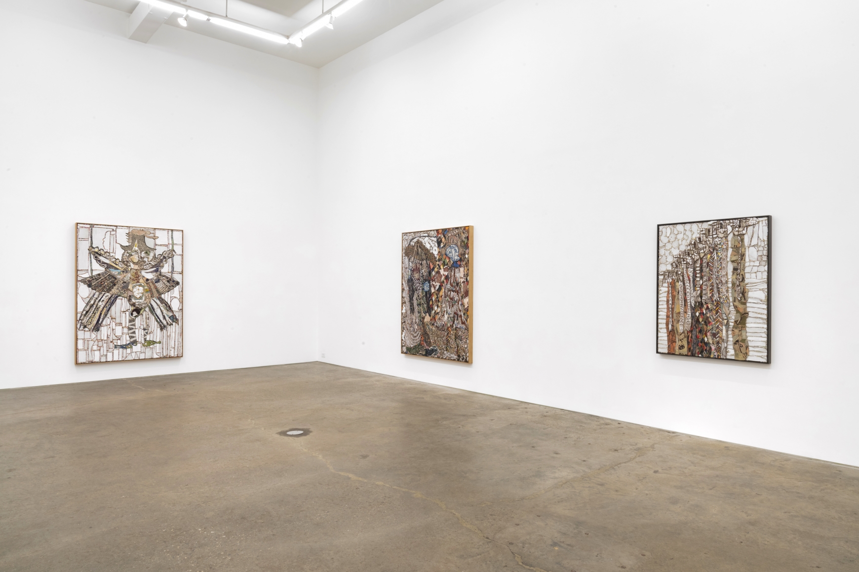 Installation view at Derek Eller Gallery, New York 